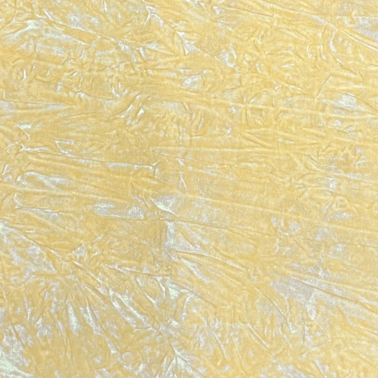 Pound A Metre 3 Metres Luxurious Crushed Spandex Velvet 55" Wide (Lemon)