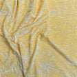 Pound A Metre 3 Metres Luxurious Crushed Spandex Velvet 55" Wide (Lemon)