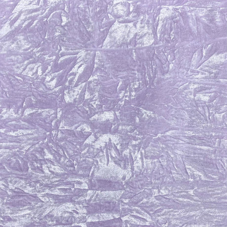 Pound A Metre 3 Metres Luxurious Crushed Spandex Velvet 55" Wide (Lilac) (EOL)