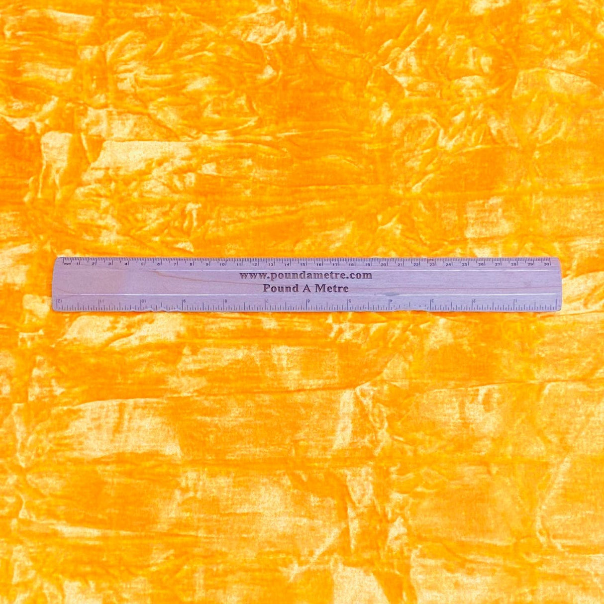 Pound A Metre 3 Metres Luxurious Crushed Spandex Velvet 55" Wide (Orange)