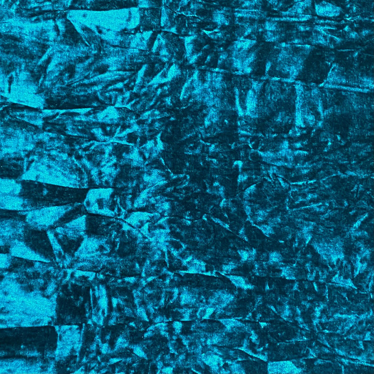 Pound A Metre 3 Metres Luxurious Crushed Spandex Velvet 55" Wide (Teal)