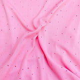 Pound A Metre 3 Metres 3 Metres Luxurious Cut-Out Jersey 55” Wide (Pink) (EOL)