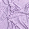 Pound A Metre 3 Metres 3 Metres Luxurious Cut-Out Net Jersey 55” Wide (Lilac)