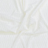 Pound A Metre 3 Metres Luxurious Dobby Jersey 55" Wide (White)
