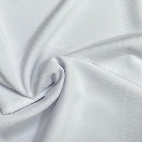 Pound A Metre 3 Metres 3 Metres Luxurious Dressmaking Crepe 45" wide (White)