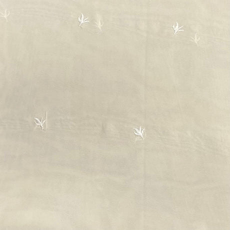 Pound A Metre 3 Metres 3 Metres Luxurious Dressmaking Embroidery  Crepe 45" wide (Sage)