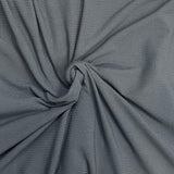 Pound A Metre 3 Metres Luxurious Fine Ribbed Jersey 55” Wide - (Black) (Multi Buy)