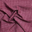 Pound A Metre 3 Metres Luxurious Fine Ribbed Jersey 55” Wide - (Maroon)
