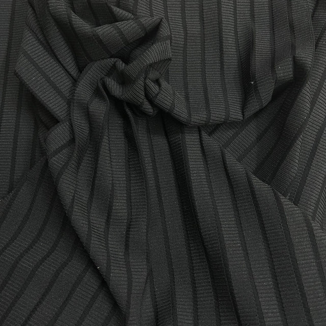 Pound A Metre 3 Metres Luxurious Fine Ribbed Jersey 55” Wide - (Ribbed)