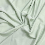 Pound A Metre 3 Metres Luxurious Fine Ribbed Jersey 55” Wide - (Sage)