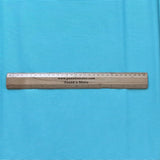 Pound A Metre 3 Metres Luxurious Fine Ribbed Jersey 55” Wide - (Sky)