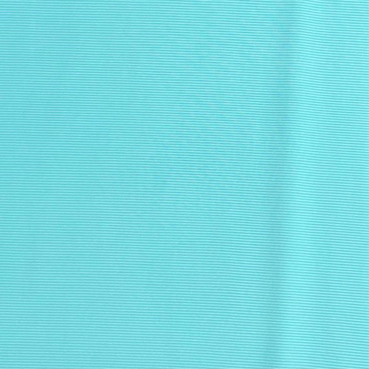 Pound A Metre 3 Metres Luxurious Fine Ribbed Jersey 55” Wide - (Sky)