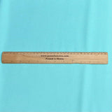 Pound A Metre 3 Metres Luxurious Fine Ribbed Jersey 55” Wide - (Sky)
