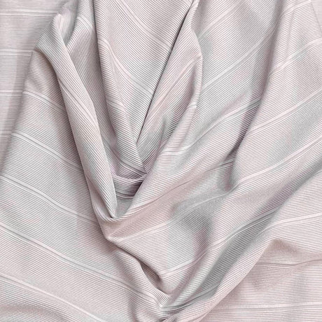Pound A Metre 3 Metres Luxurious Fine Ribbed Jersey 55” Wide - (Slate)