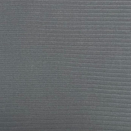 Pound A Metre 3 Metres Luxurious Fine Ribbed Jersey 55” Wide - (Thick Black) (Multi Buy)