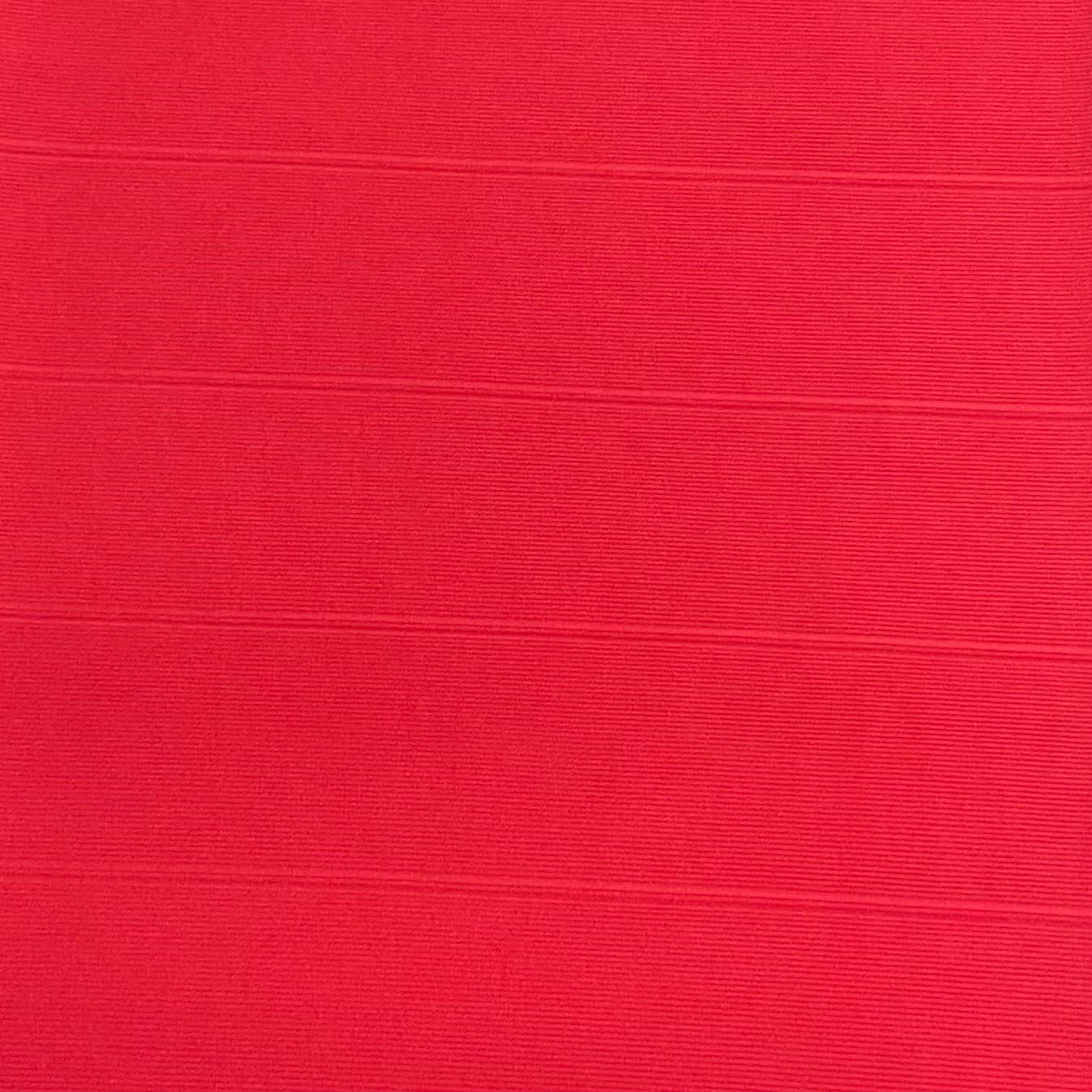 Pound A Metre 3 Metres Luxurious Fine Ribbed Jersey 55” Wide - (Tomato)