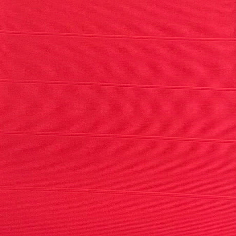 Pound A Metre 3 Metres Luxurious Fine Ribbed Jersey 55” Wide - (Tomato)