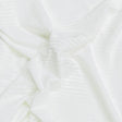 Pound A Metre 3 Metres Luxurious Fine Ribbed Jersey 55” Wide - (White)