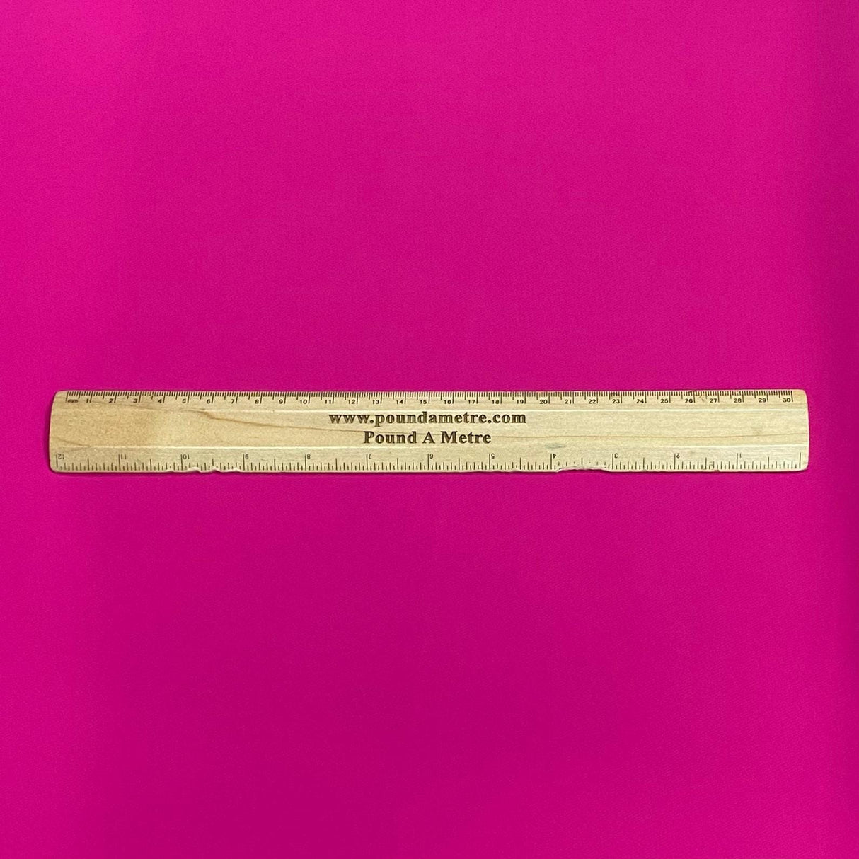 Pound A Metre 3 Metres Luxurious Heavy Crepe- 55'' Wide (Cerise)