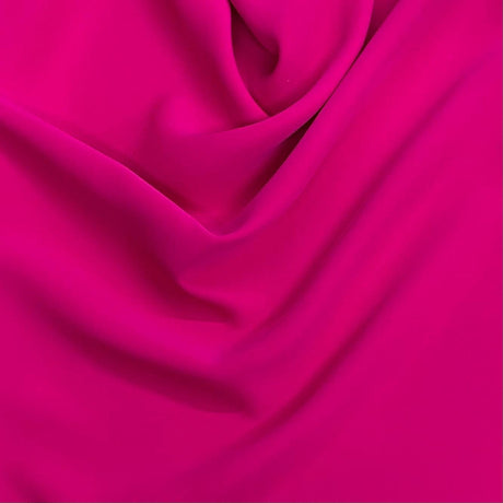 Pound A Metre 3 Metres Luxurious Heavy Crepe- 55'' Wide (Cerise)