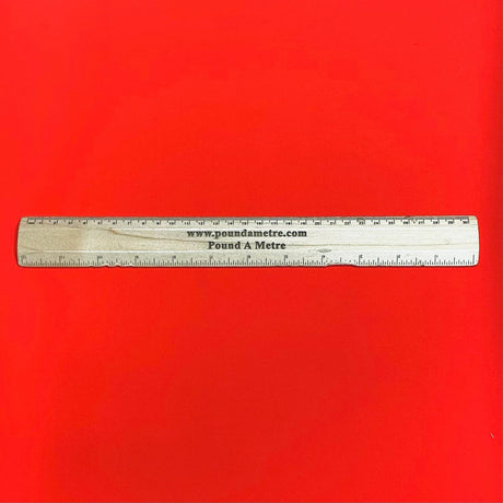 Pound A Metre 3 Metres Luxurious Heavy Crepe- 55'' Wide (Red)