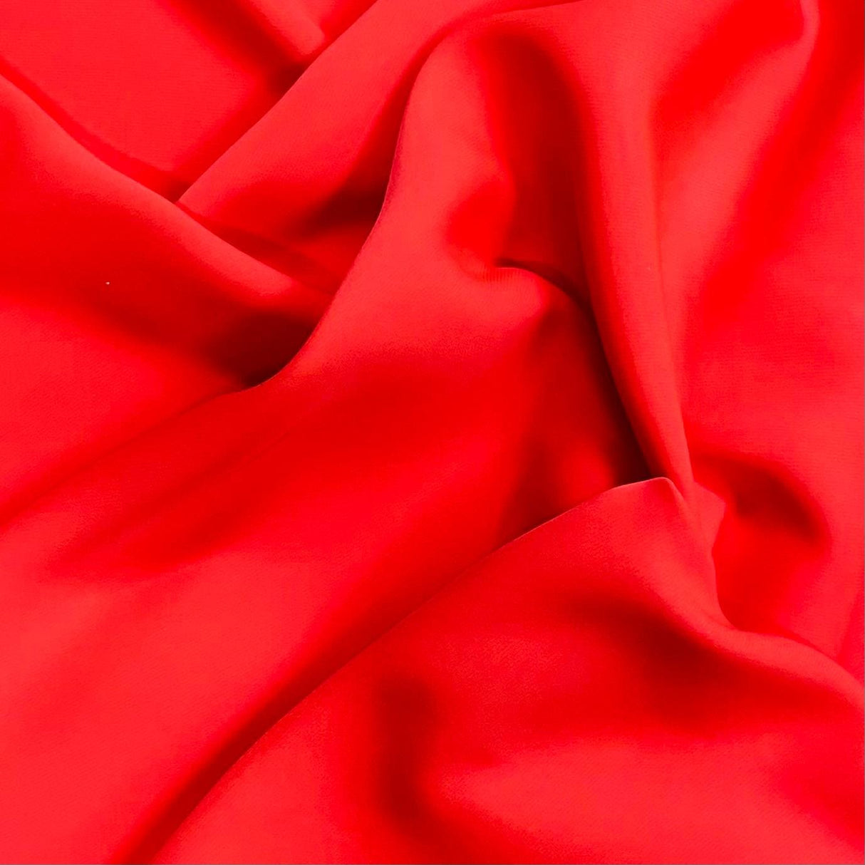 Pound A Metre 3 Metres Luxurious Heavy Crepe- 55'' Wide (Red)
