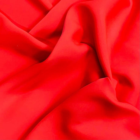 Pound A Metre 3 Metres Luxurious Heavy Crepe- 55'' Wide (Red)