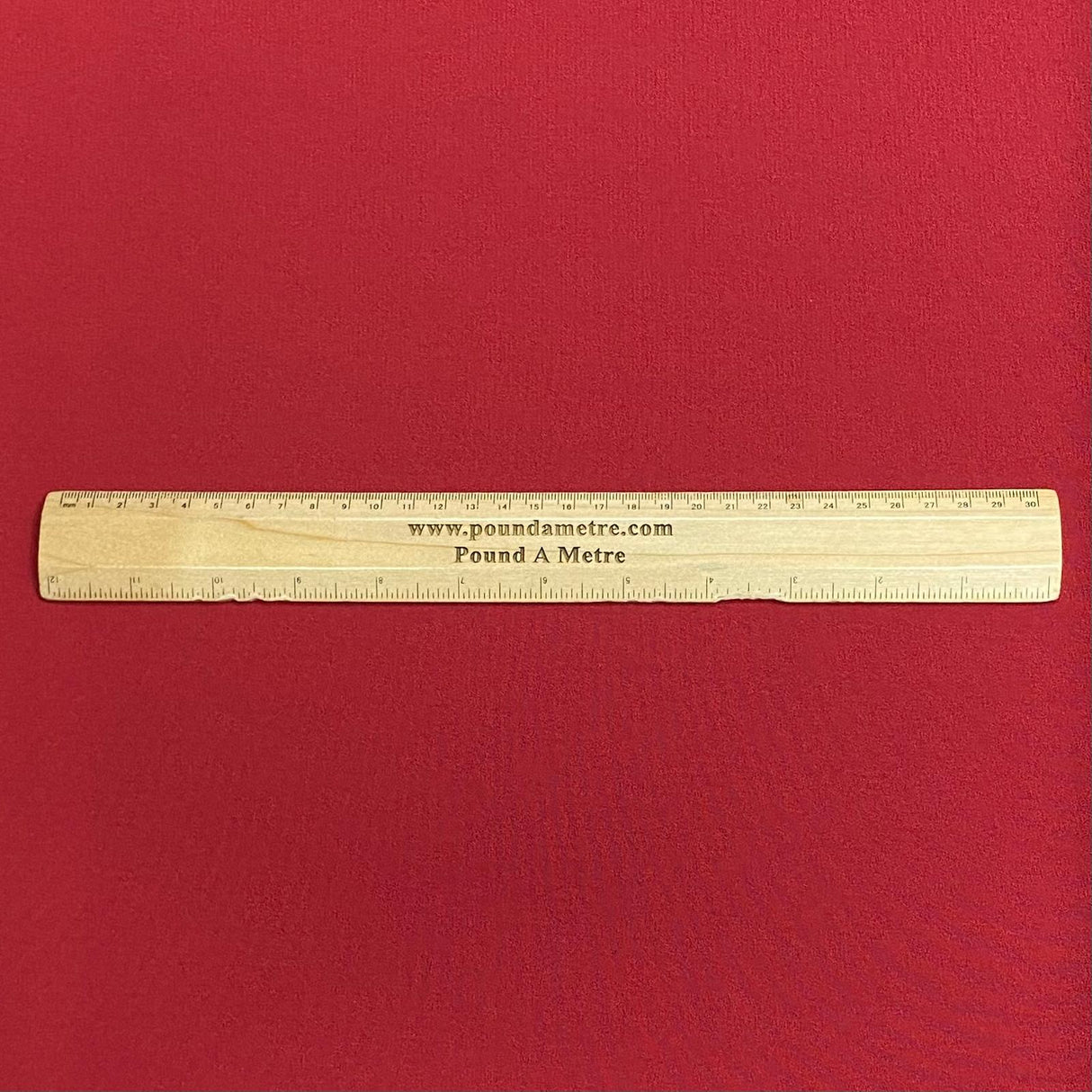 Pound A Metre 3 Metres Luxurious Heavy Crepe- 55'' Wide (Red)