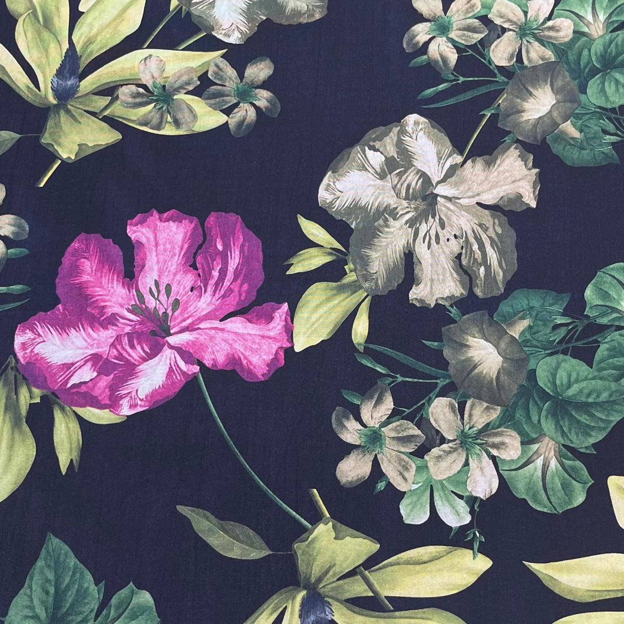 Pound A Metre 3 Metres Luxurious Lycra Jersey 55" Wide (Garden)