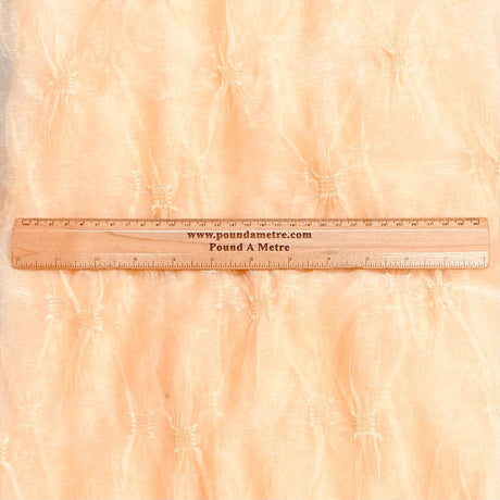 Pound A Metre 3 Metres Luxurious Organza - 55 " Wide  (Cream)