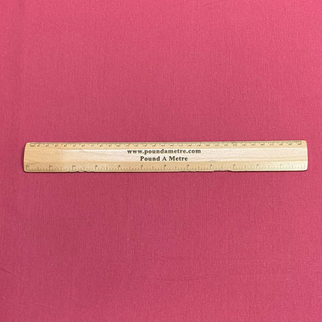 Pound A Metre 3 Metres, Luxurious Plain Soft Jersey - 55" (Lipstick) (EOL)