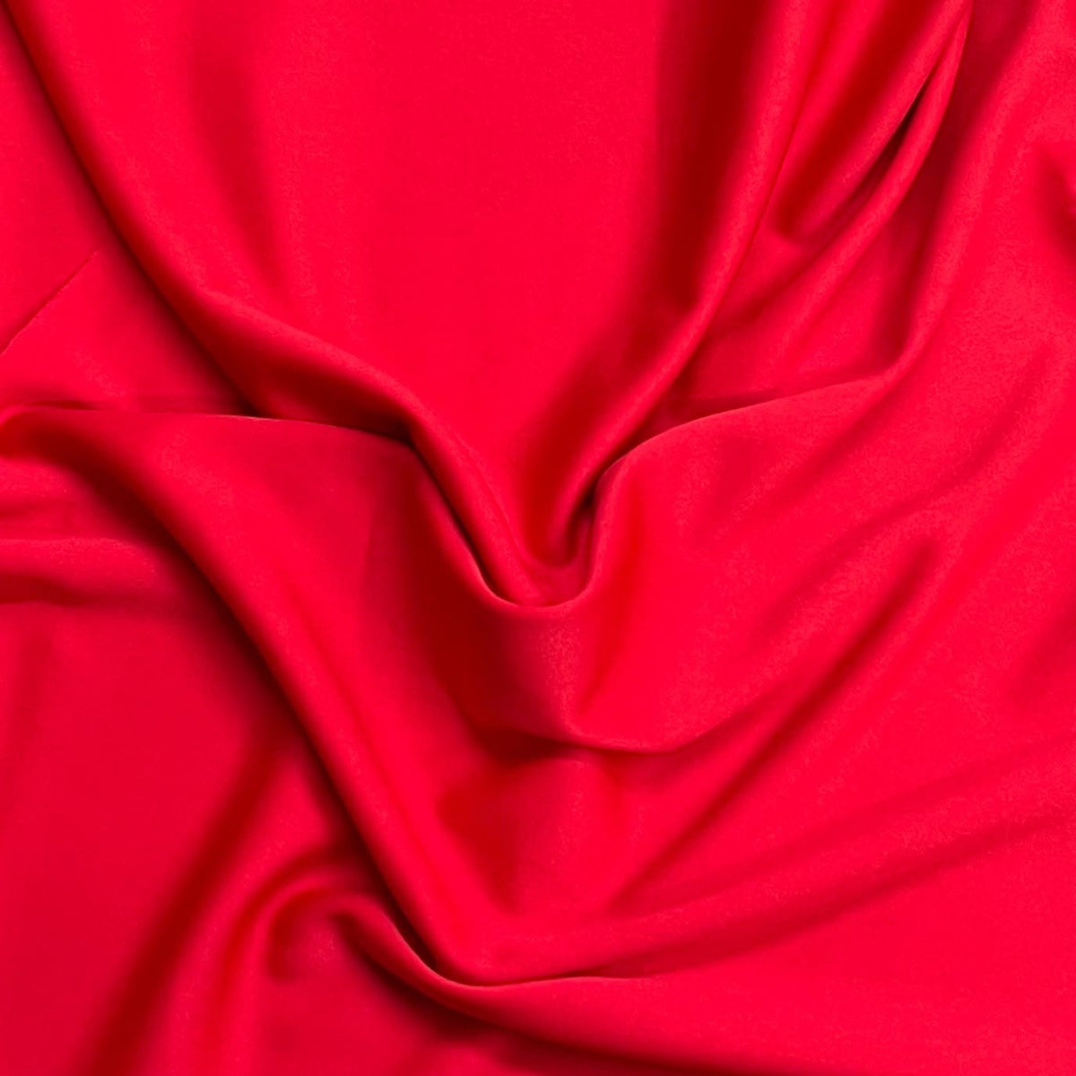 Pound A Metre 3 Metres, Luxurious Plain Soft Jersey - 55" (Red)