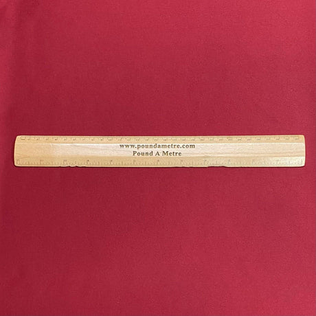 Pound A Metre 3 Metres, Luxurious Plain Soft Jersey - 55" (Wine) (EOL)