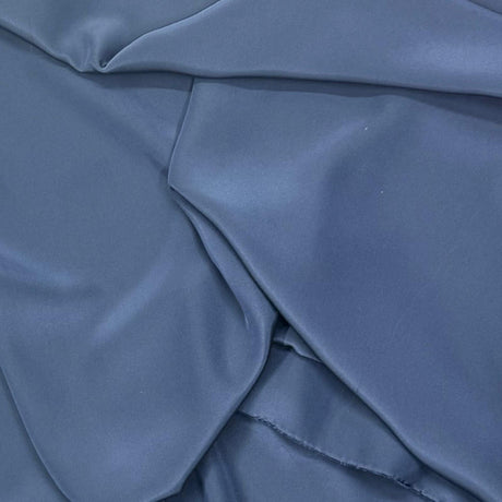 Pound A Metre 3 Metre 3 Metres Luxurious Plain Solara Crepe 45" Wide (Navy) (£1)