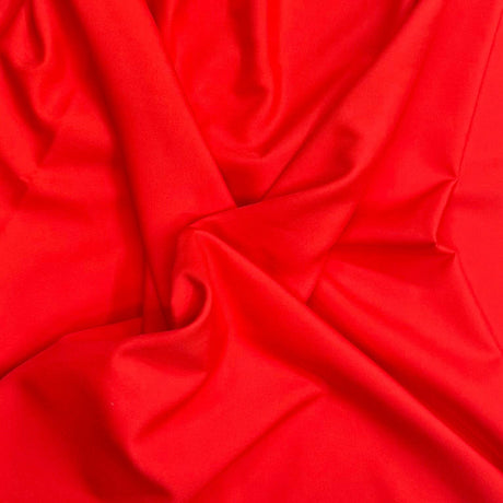 Pound A Metre 3 Metre 3 Metres Luxurious Plain Solara Crepe 45" Wide (Red) (£1)
