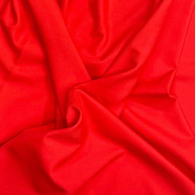 Pound A Metre 3 Metre 3 Metres Luxurious Plain Solara Crepe 45" Wide (Red) (£1)