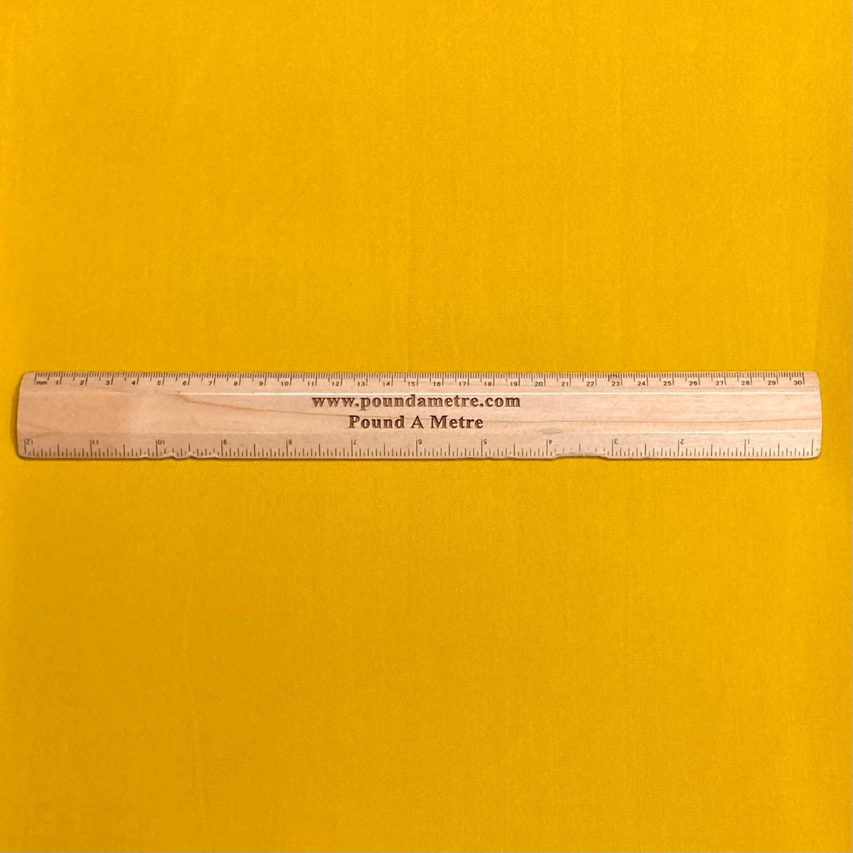 Pound A Metre 3 Metres Luxurious Plain Winter Viscose- 55'' - (Mango Yellow)