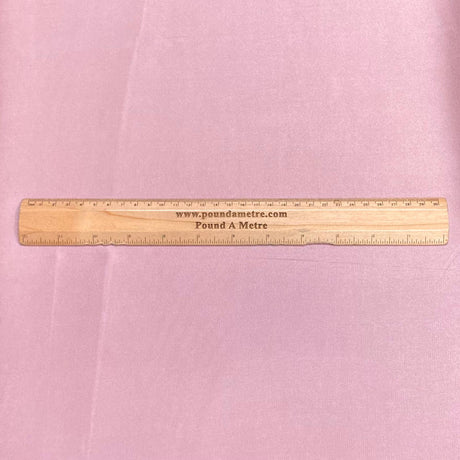 Pound A Metre 3 Metres Luxurious Plain Winter Viscose- 55'' - (Mauve)