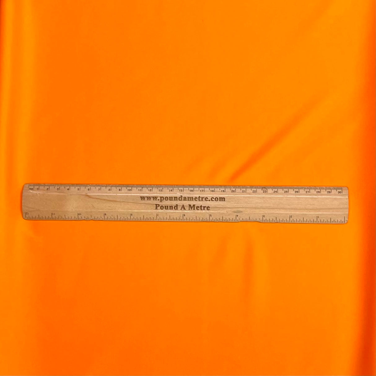 Pound A Metre 3 Metres Luxurious Polyester Jersey- 58'' Wide (Orange)