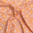 Pound A Metre 3 Metres Luxurious Polyester Jersey- 58'' Wide (Peach Garden)