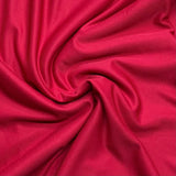 Pound A Metre 3 Metres Luxurious Polyester Jersey- 58'' Wide (Red)