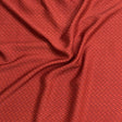 Pound A Metre 3 Metres Luxurious Printed Crepe - 45" Wide (Rust)
