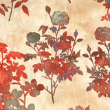 Pound A Metre 3 Metres Luxurious Printed Crepe - 55" Wide (Autumn Flowers)