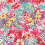 Pound A Metre 3 Metres Luxurious Printed Crepe - 55" Wide (Floral)