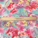 Pound A Metre 3 Metres Luxurious Printed Crepe - 55" Wide (Floral)