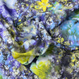 Pound A Metre 3 Metres Luxurious Printed Crepe - 55" Wide (Galaxy)