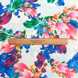 Pound A Metre 3 Metres Luxurious Printed Crepe - 55" Wide (Garden)