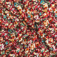 Pound A Metre 3 Metres Luxurious Printed Crepe - 55" Wide (Garden)