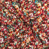 Pound A Metre 3 Metres Luxurious Printed Crepe - 55" Wide (Garden)