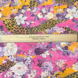 Pound A Metre 3 Metres Luxurious Printed Crepe - 55" Wide (Giraffe)